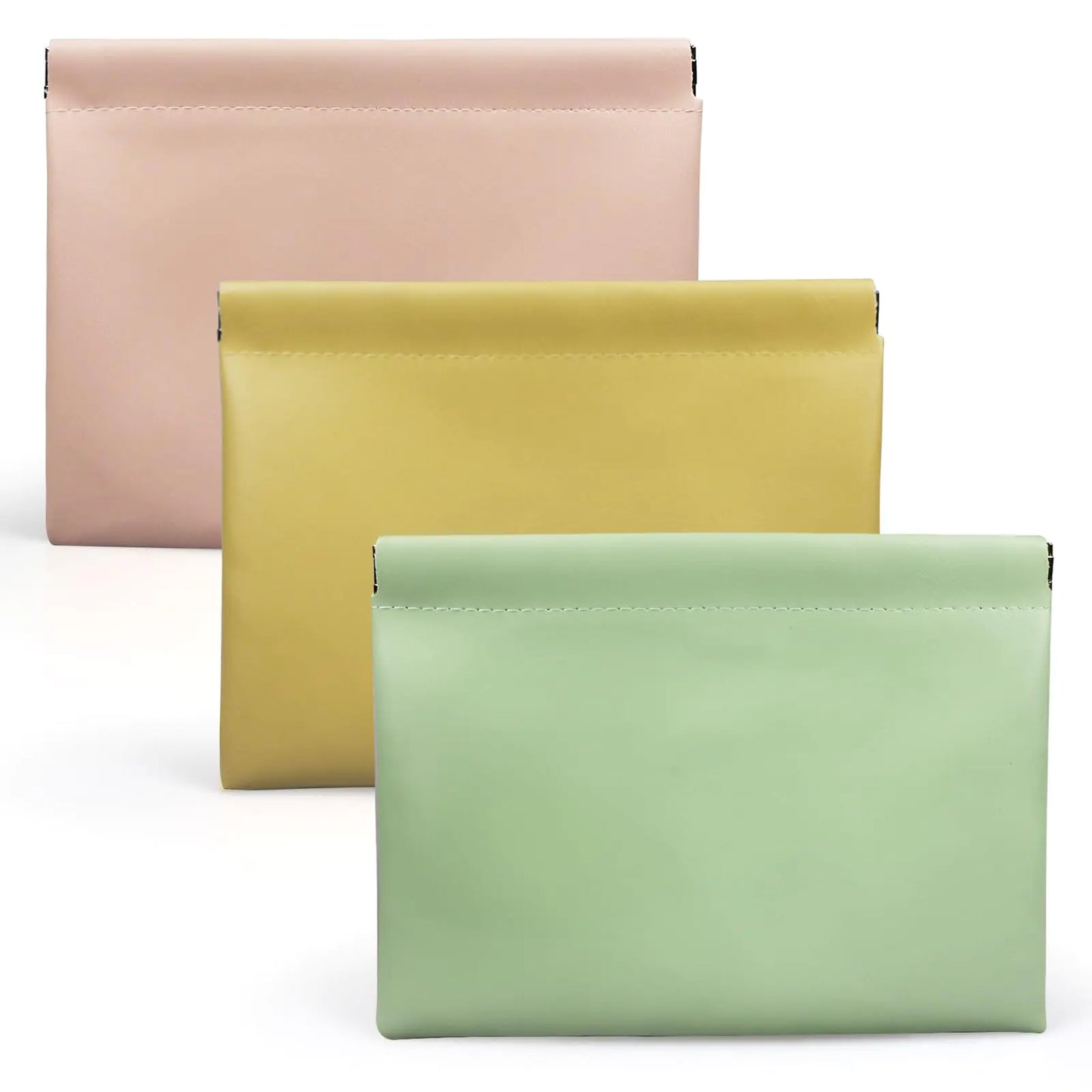 Muswelf 3PCS Small Pouches for Purse New Small Makeup Bag for Purse Onavee Purse Pouches for Inside Purse Purse Organizer Pouches for Cosmetic Jewelry Coin Change Cards Key Purse Accessories