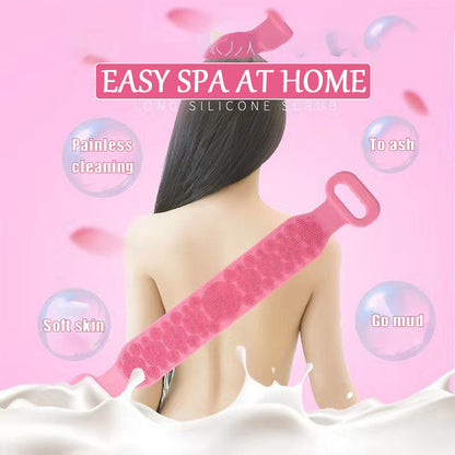 1pc Silicone Body Exfoliating Shower Brush