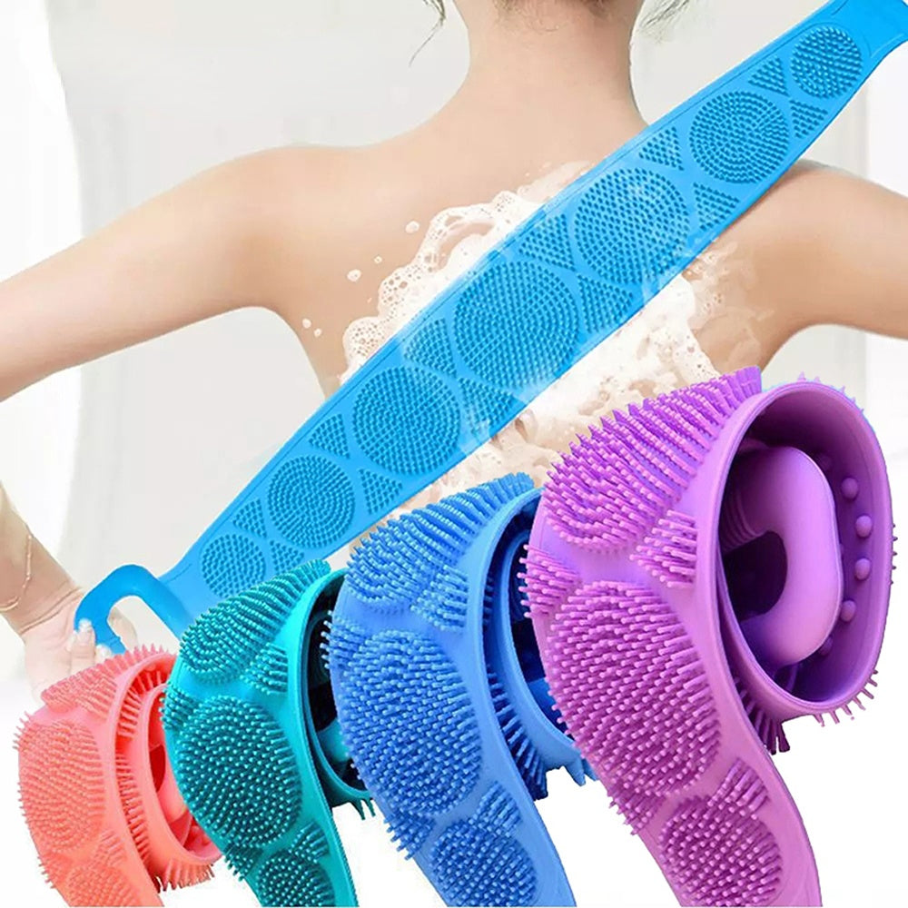 1pc Silicone Body Exfoliating Shower Brush