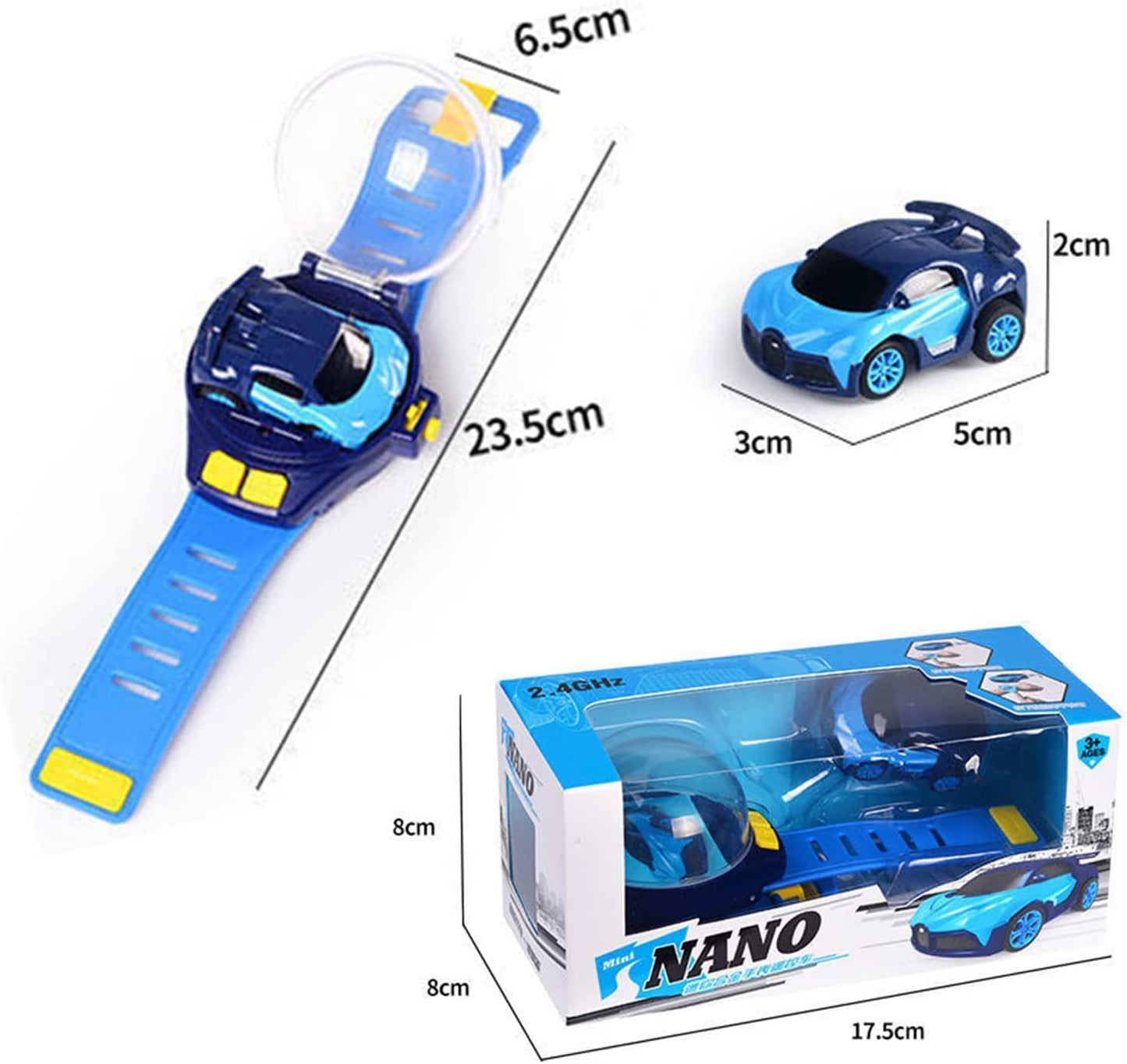 New Mini Remote Control Car Watch Toys - Uniquely In The Bag