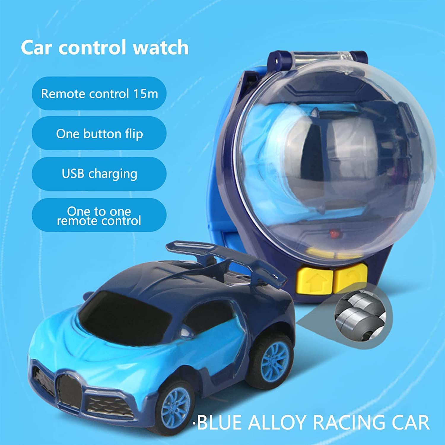 New Mini Remote Control Car Watch Toys - Uniquely In The Bag