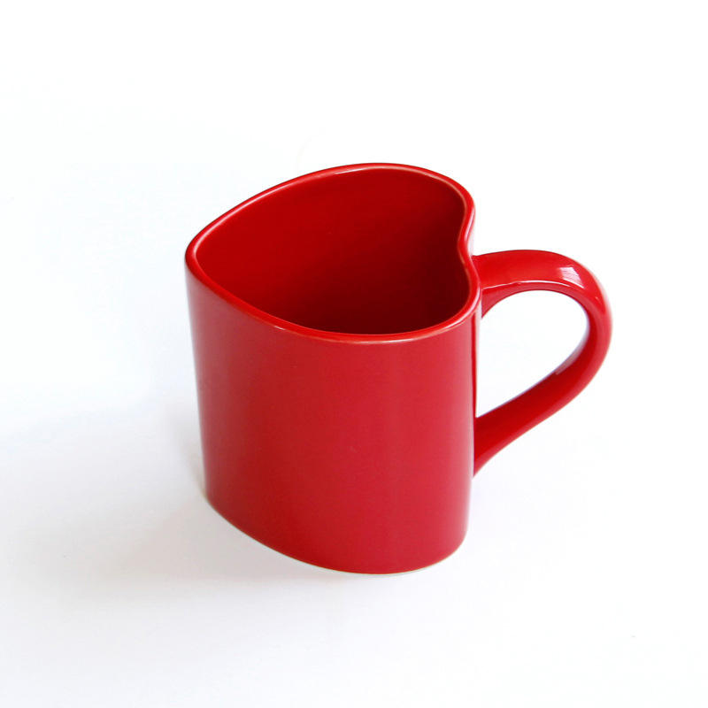 Creative Red Love Ceramic Cup - Uniquely In The Bag