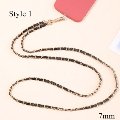 Fashionable Chain Lanyards For Cell Phones